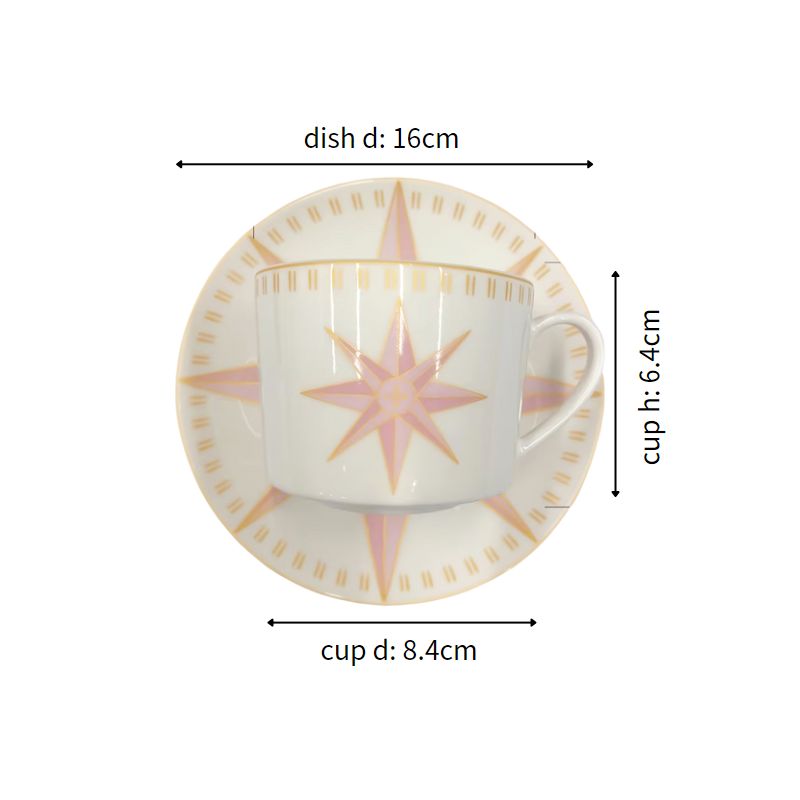 "Octagonal Star" Series of Tableware for 2 People