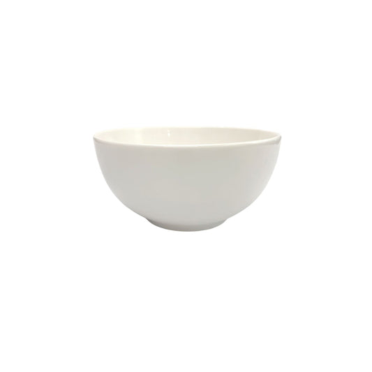 White New Bone China 5.5"6" Korean Bowl Salad Bowl Grain Bowl Soup Bowl