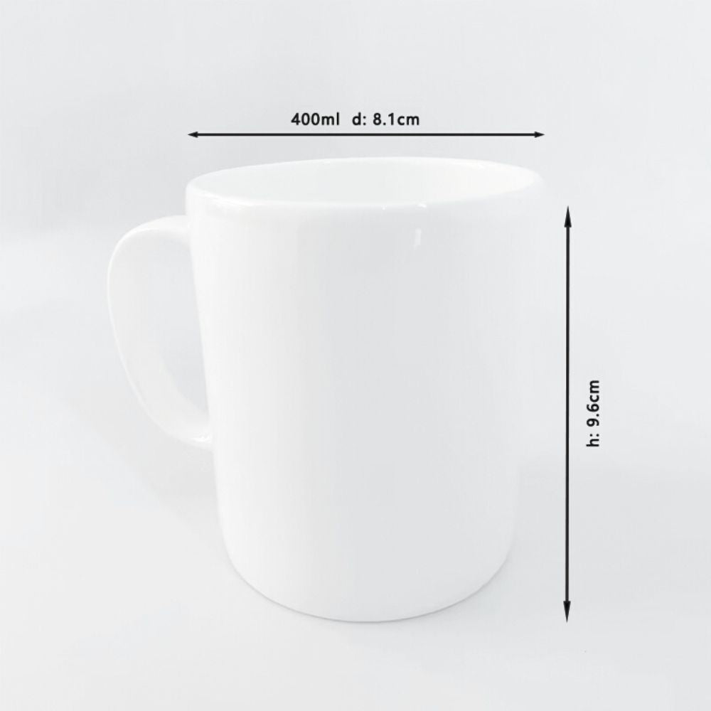 400ml Fine Bone China Mug Fantong Mug, 6pcs Per Carton